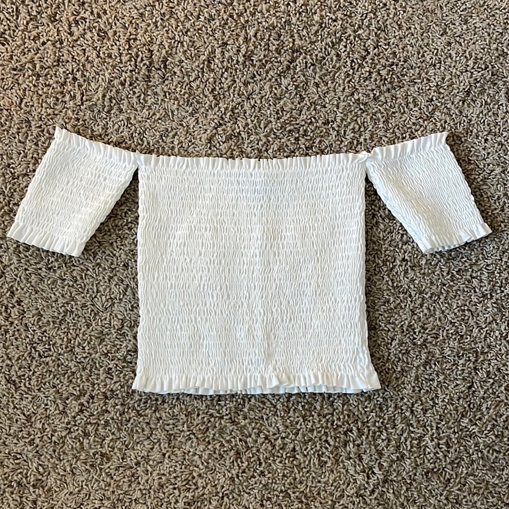 White tube top